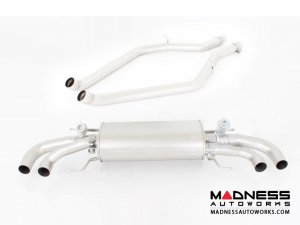 Alfa Romeo Giulia Performance Exhaust - 2.9L QV - REMUS - Axle Back - Polished Straight Cut Tips